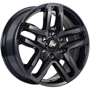 Dai Alloys – Peak – Black – 17″x8″ 35mm – All weather Wheels – DW11917006